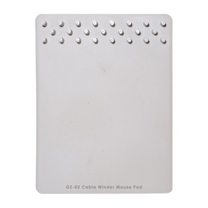 ミヨシ (MCO) ケーブルワインダー付 マウスパッド グレー GZ-02/GY