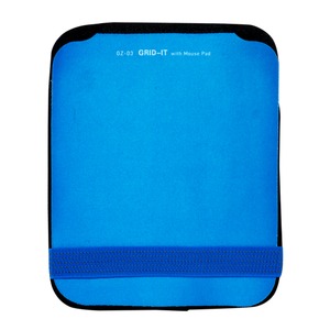 ミヨシ (MCO) GRID IT付 マウスパッド ブルー GZ-03/BL