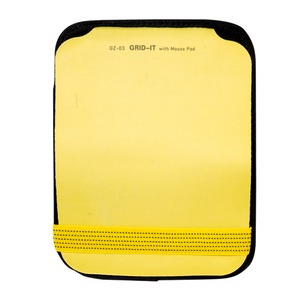 ミヨシ (MCO) GRID IT付 マウスパッドイエロー GZ-03/YL