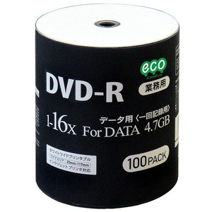 磁気研究所 データ用DVD-R 4.7GB 16倍速 ワイドプリンタブル対応 100枚バルクパッケージ DR47JNP100_BULK-6P　【6個セット】
