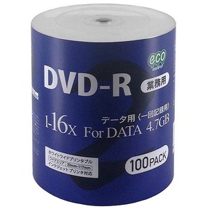 磁気研究所 データ用DVD-R 4.7GB 16倍速 ワイドプリンタブル対応 100枚バルクパッケージ DR47JNP100_BULK4-6P　【6個セット】