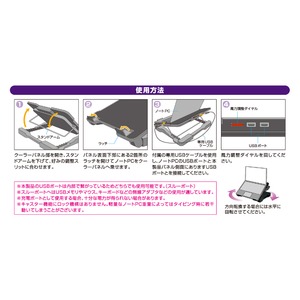 ミヨシ　2WAY 2FAN ノートPCスタンド キャスタータイプ  NSF-04