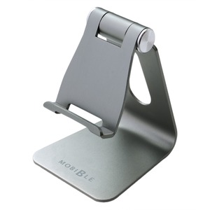 ミヨシ　アルミニウム スマホ/タブレットスタンド グレー SST-11/GY