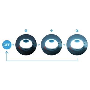 ミヨシ LEDライト搭載 USB2ポート USB-ACアダプタ 白色 IPA-34LLW/WH