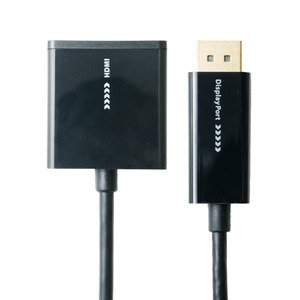 ミヨシ DisplayPort-HDMI 変換アダプタ DP-HDA01/BK
