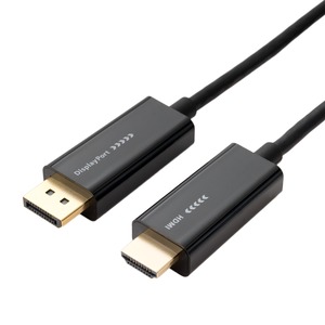 ミヨシ DisplayPort-HDMI 変換ケーブル DP-HDC20/BK