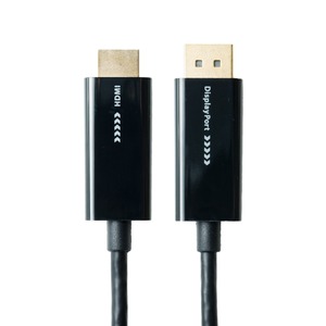 ミヨシ DisplayPort-HDMI 変換ケーブル DP-HDC20/BK