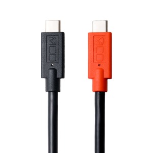 ミヨシ USB Type-C - Type-Cケーブル USB PD対応 /eMarker内蔵 2m UPD-220/BK