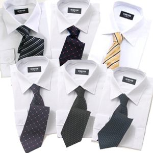 1週間洗濯いらず!ワイシャツ ホワイトセット M