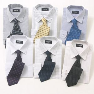 1週間洗濯いらず!ワイシャツ 柄セット L