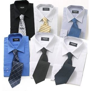 1週間洗濯いらず!ワイシャツ ミックスセット LL