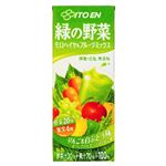 【2011年12月28日12時までのご注文は年内出荷】伊藤園 緑の野菜 モロヘイヤ＆フルーツミックス 200ml 48本セットの詳細ページへ