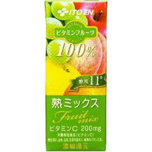伊藤園 ビタミンフルーツ 熟ミックス 200ml 48本セット