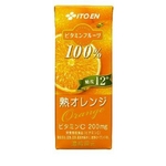 伊藤園　ビタミンフルーツ　熟オレンジ　紙パック　200ml　48本セット