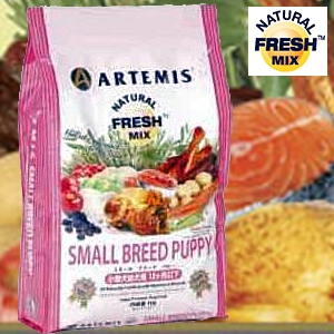 アーテミス・フレッシュミックス スモールブリード・パピー1kg 離乳期〜12ヶ月(小型犬用)