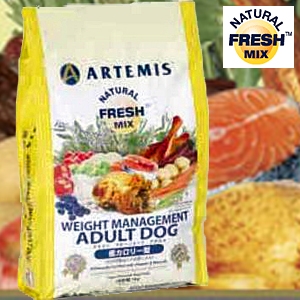 アーテミス・フレッシュミックス ウエイトマネージメントアダルトドッグ3kg 体重コントロール犬用