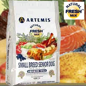 アーテミス・フレッシュミックス スモールブリード シニア3kg 7歳以上の小型犬用ドライフード