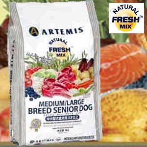 アーテミス・フレッシュミックス ミディアムラージブリード シニア3kg 6才以上の中・大型犬用