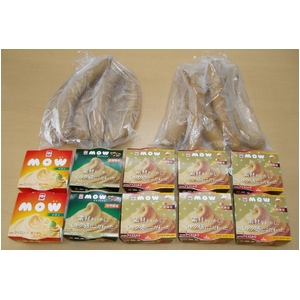 奥美濃古地鶏フランクフルト＆森永乳業 ＭＯＷ 限定セット