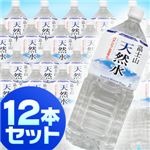 ミネラルウォーター 富士山天然水バナジウム 2L 12本セット