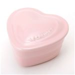 Le Creuset(ルクルーゼ) ウェーブライン ラムカン・ダムール(フタ付き) 2個セット ベビーピンク