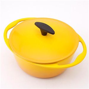Le Creuset(ルクルーゼ) ココットロンド センセーション 20cm ディジョンイエロー