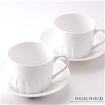 Wedgwood(ウェッジウッド) 白食器 カップ&ソーサー ペアSET コロシアム