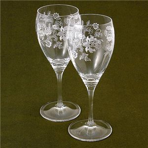 Minton(ミントン) クリスタル グラス 2客セット ワイン
