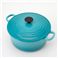 Le Creuset(ル・クルーゼ) ココットロンド 24cm カリビアンブルー