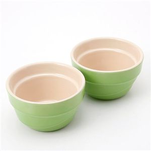 Le Creuset(ル・クルーゼ) ストーンウェアセット(ラムカンx4個セット) ライム Le Creuset(ル・クルーゼ) ストーンウェアセット(ラムカンx4個セット) ライム