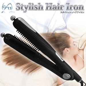 ダイヤルを回して4種のプレートを切り替え!★スタイリッシュヘアアイロン★