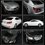 LEXUSライセンス商品【ラジコン レクサス(IS350) 1/24サイズ ブラック】