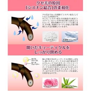 ビューティーローズクリスタル　ローズストレートヘアジェル