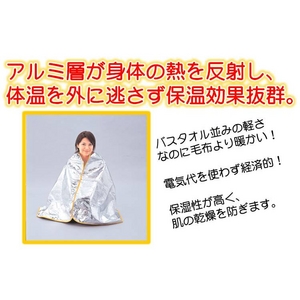 暖かいアルミ保温シート シングルサイズ 2枚セット