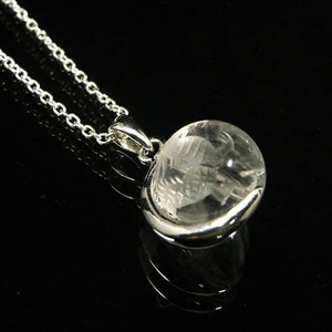 【手彫り龍水晶】×シルバー925ペンダント