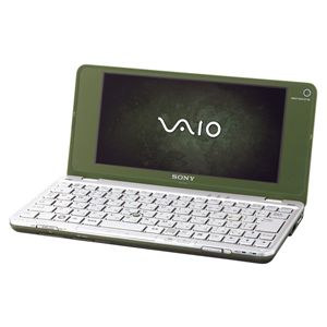 SONY ノートパソコン VAIO type P グリーン