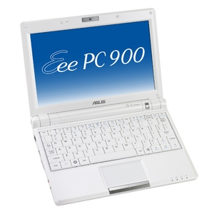 ASUS EeePC 900-X ホワイト + (emobile) D12HW