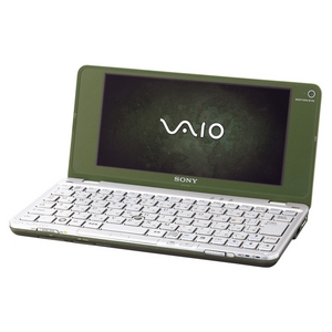 SONY VAIO type P-70 ペリドットグリーン + (emobile) D12HW