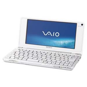 SONY VAIO type P-70 クリスタルホワイト + (emobile) D12HW