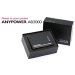 エニーパワーAB3000・小型バッテリ（iPhone、携帯等 充電器）