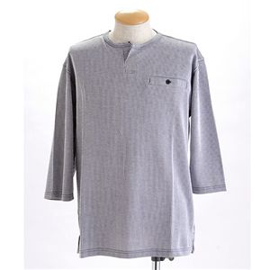 モノトーン七分袖Tシャツ4枚組 LL