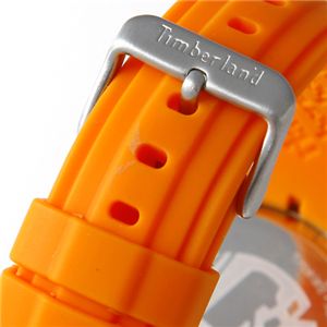 Timberland(ティンバーランド) メンズラバーウォッチ オレンジ