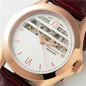 BRAHMAN�i�u���t�}���j �I�[�g�}�`�b�N SKELETON ���U�[�E�H�b�` BR0001�V���o�[�~�s���N�S�[���h