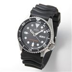SEIKO�i�Z�C�R�[�j �I�[�g�}�`�b�N �_�C�o�[ ���o�[�E�H�b�` SKX007KC �u���b�N
