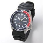 SEIKO�i�Z�C�R�[�j �I�[�g�}�`�b�N �_�C�o�[ ���o�[�E�H�b�` SKX009KC �l�C�r�[&times;���b�h