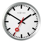 NEXTIME（ネクスタイム） 掛け時計 Station Stripe White B1003001の詳細ページへ