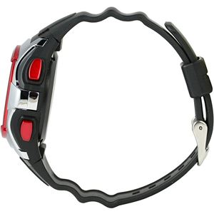 Time Piece(タイムピース) 腕時計 電波時計 ソーラー(デュアルパワー) デジタル レッド TPW-001RD