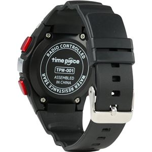 Time Piece（タイムピース） 腕時計 電波時計 ソーラー（デュアルパワー） デジタル レッド TPW-001RD