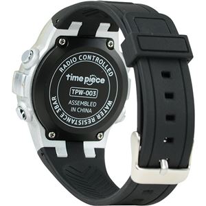 Time Piece（タイムピース） 腕時計 電波時計 デジタル シルバー TPW-003SV