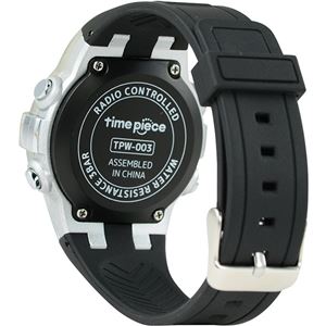 Time Piece(タイムピース) 腕時計 電波時計 デジタル シルバー TPW-003SV